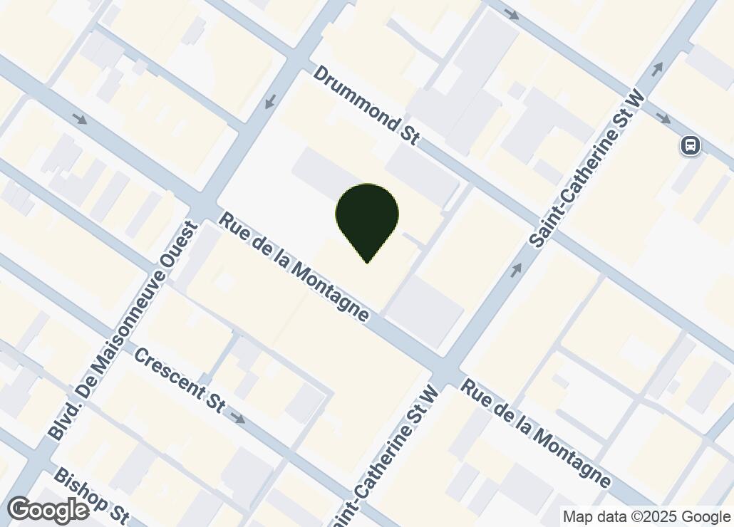 Map showing location at 45.4984499, -73.5756368