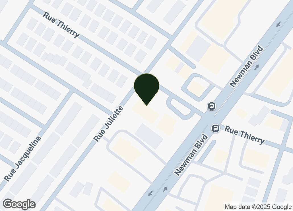 Map showing location at 45.4366667, -73.6266611