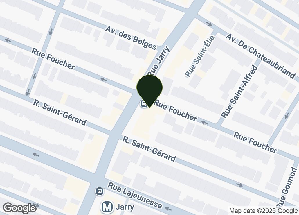 Map showing location at 45.544689, -73.627554