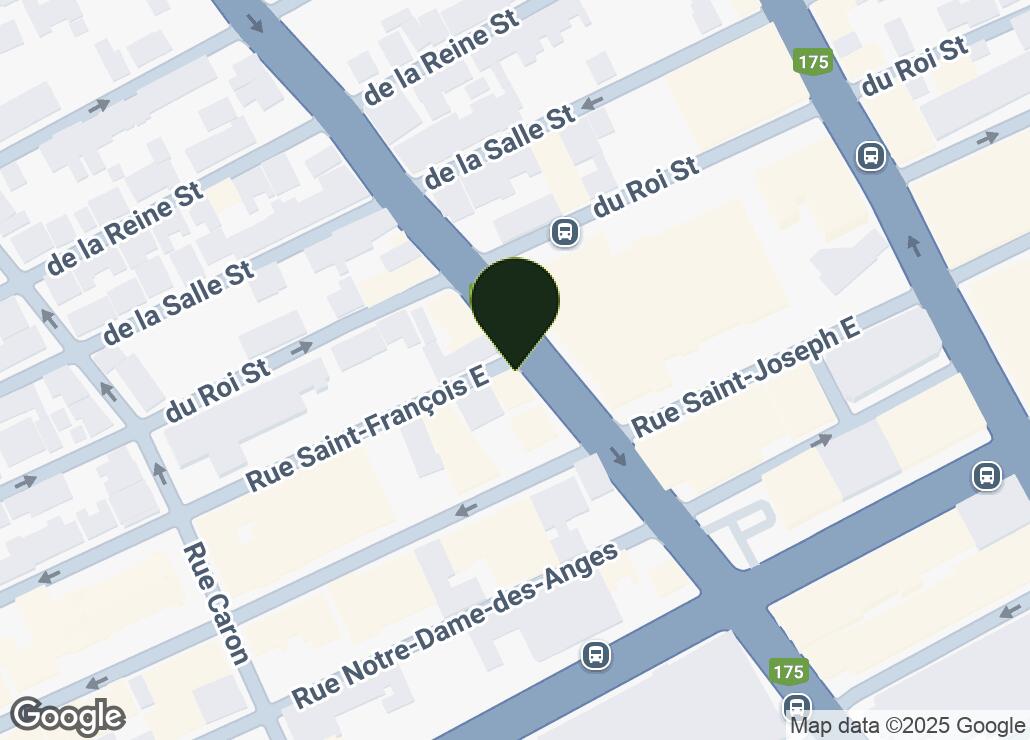 Map showing location at 46.8138803, -71.2269135