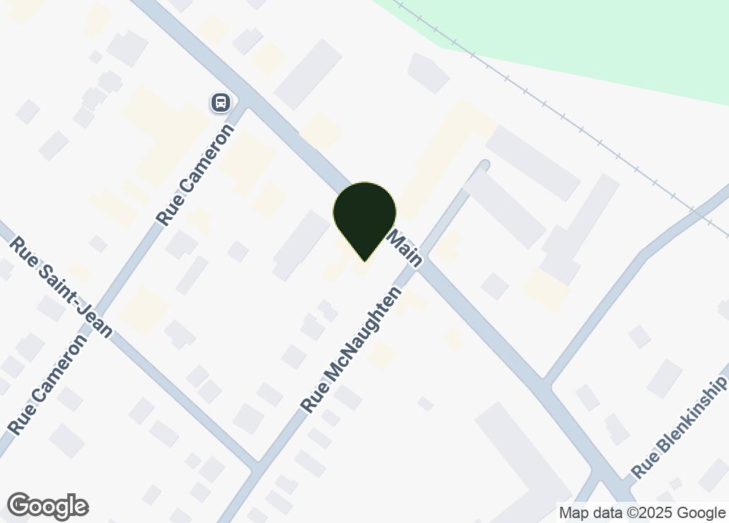 Map showing location at 45.4571528, -74.138974