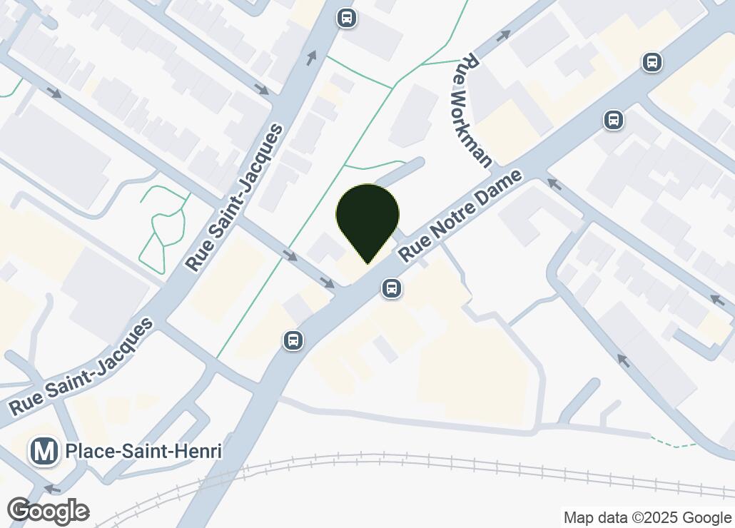 Map showing location at 45.478079, -73.5840619