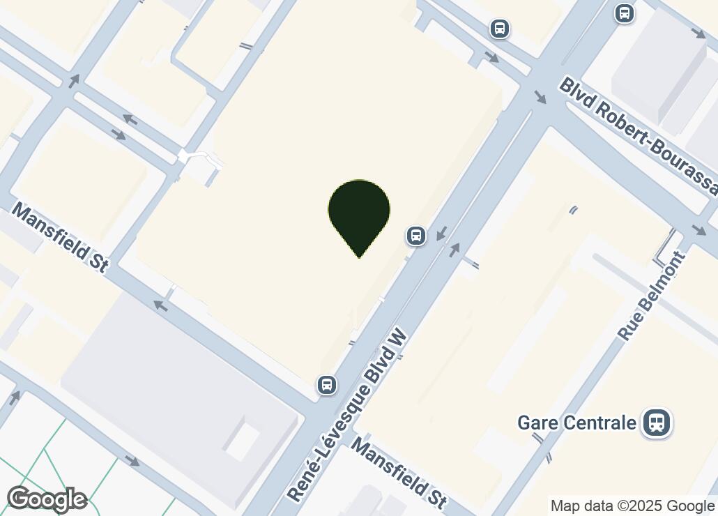 Map showing location at 45.5009959, -73.5688079