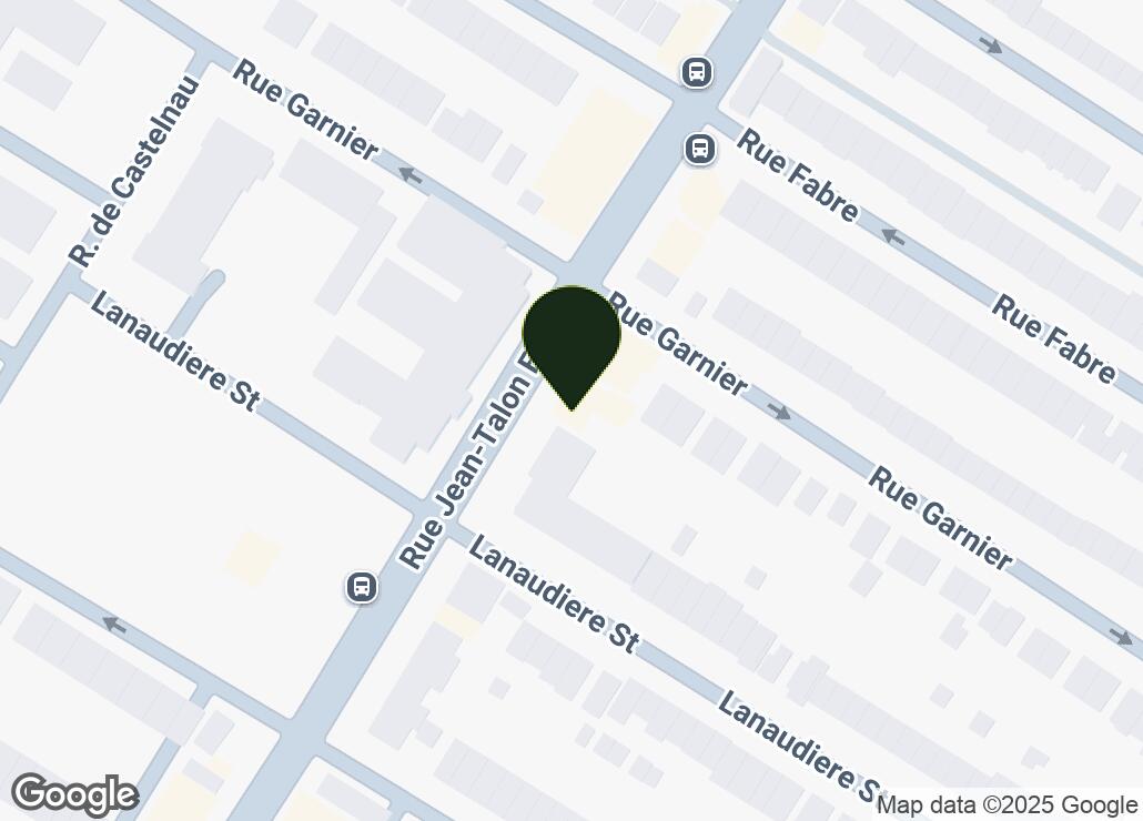 Map showing location at 45.545712, -73.608752