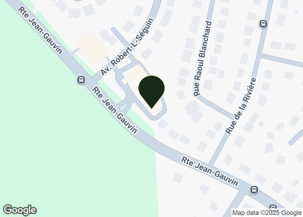 Map showing location at 46.7601227, -71.3636429