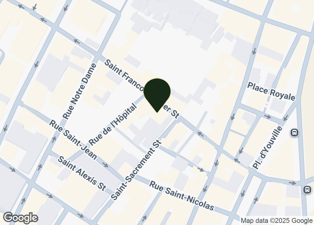 Map showing location at 45.5032017, -73.5563857