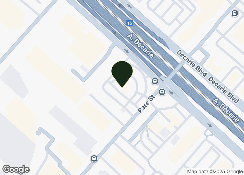 Map showing location at 45.4956973, -73.6568405