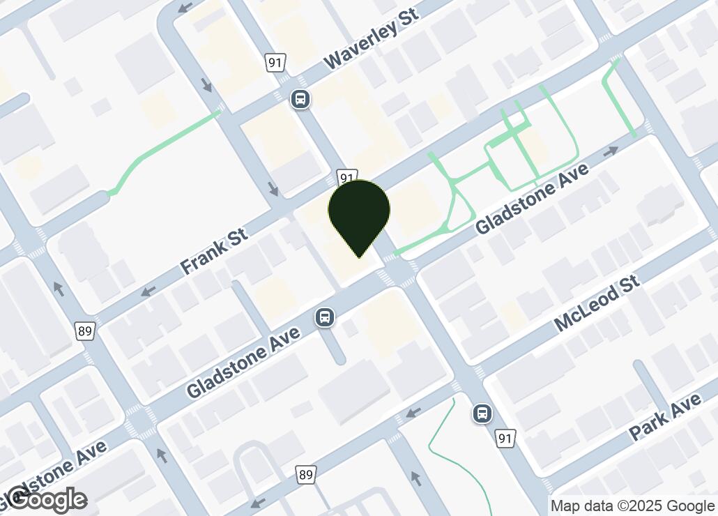 Map showing location at 45.4147141, -75.6879041