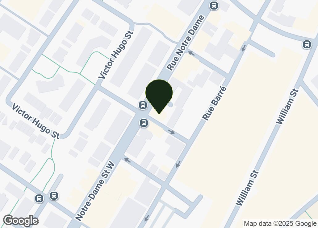 Map showing location at 45.4913829, -73.5658059