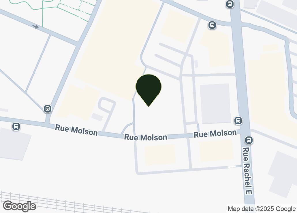 Map showing location at 45.5417718, -73.5633645