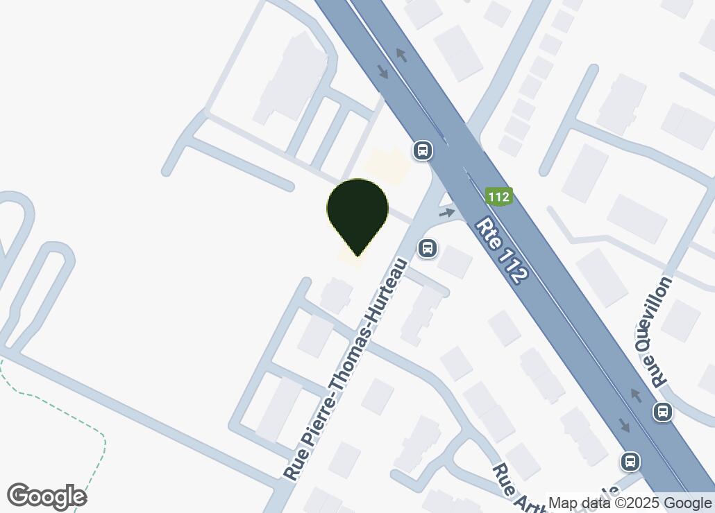 Map showing location at 45.4876557, -73.3993671