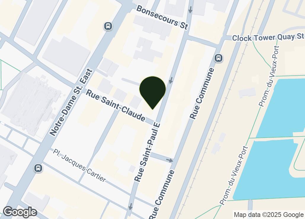 Map showing location at 45.50881, -73.552021