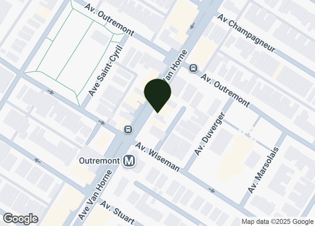 Map showing location at 45.5206929, -73.6144717