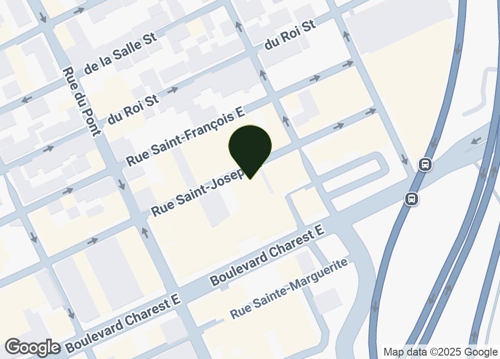 Map showing location at 46.8157233, -71.2195983