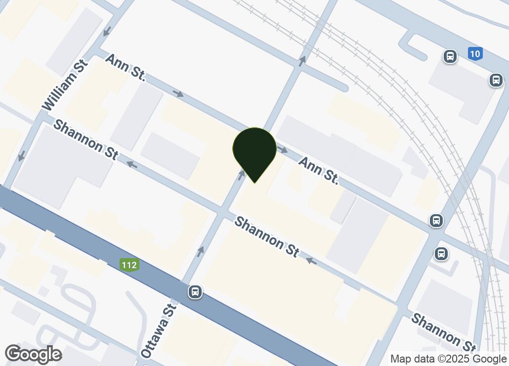 Map showing location at 45.4948673, -73.5585853