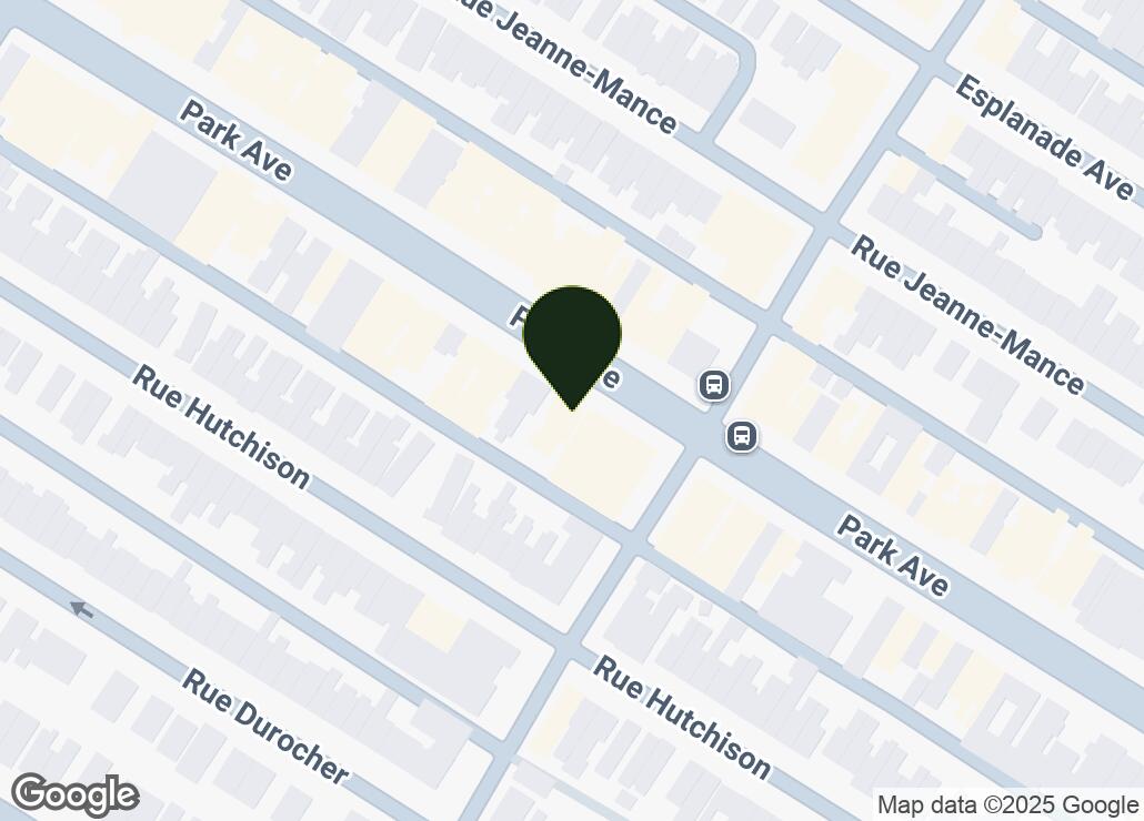 Map showing location at 45.522282, -73.6028316