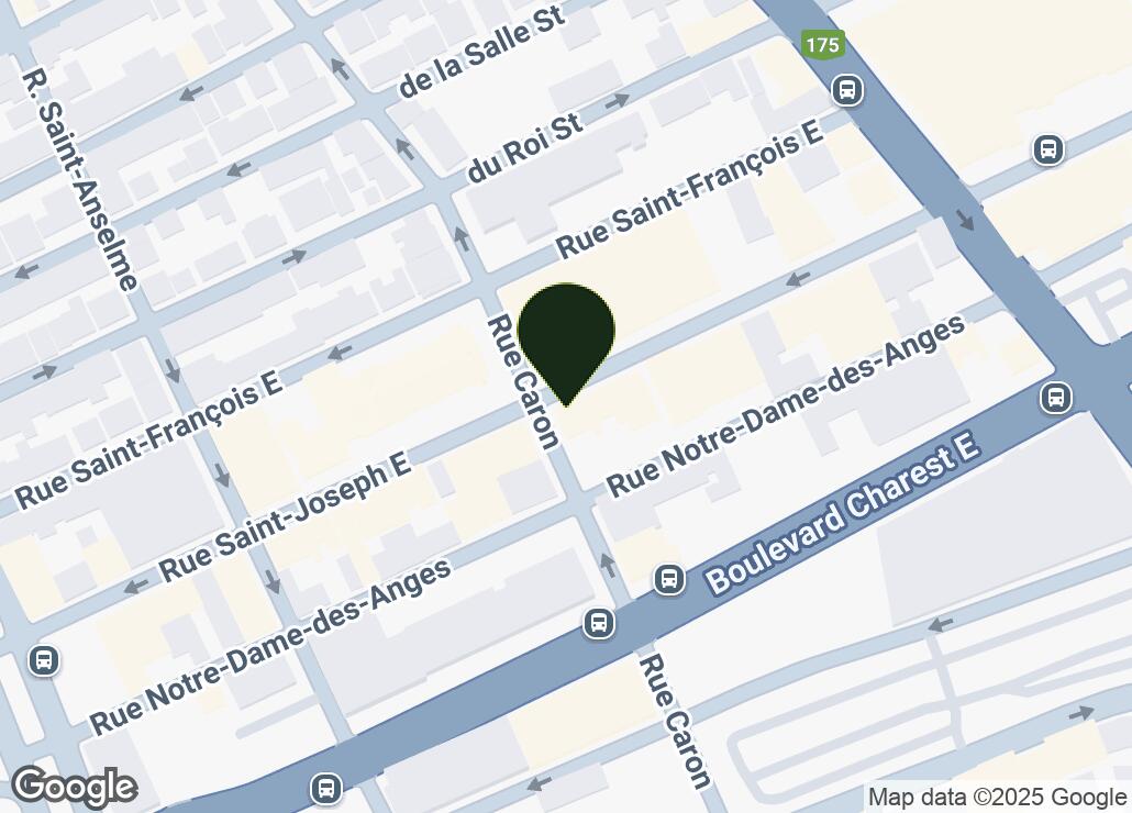 Map showing location at 46.8129424, -71.2283053