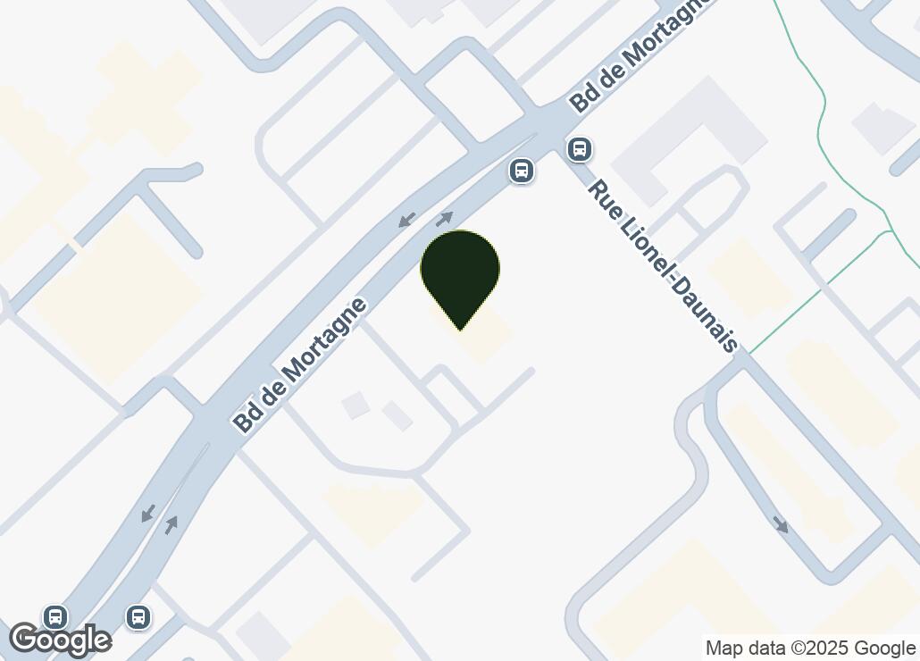 Map showing location at 45.5928813, -73.4338228