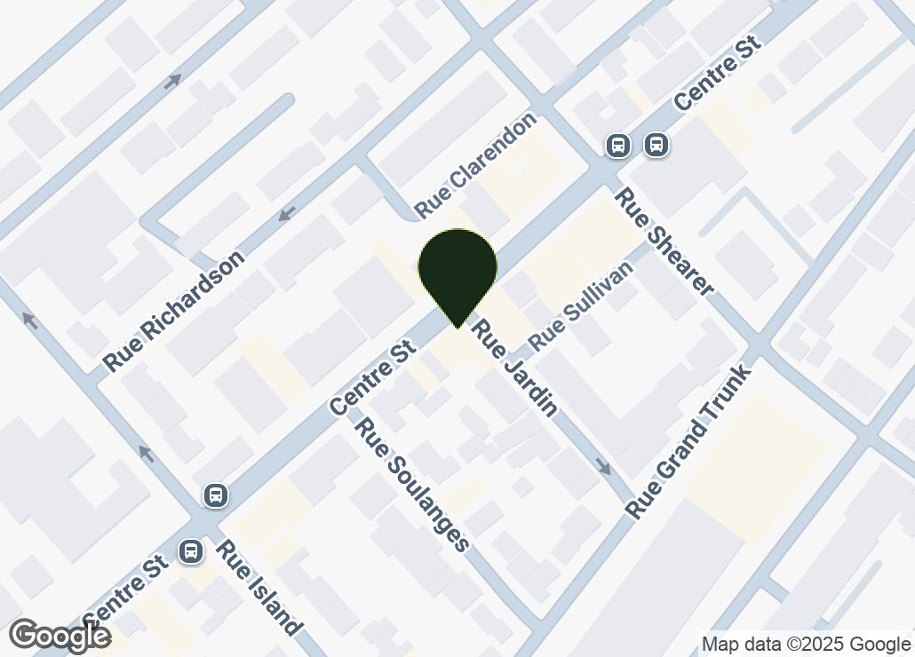 Map showing location at 45.4822453, -73.5629676