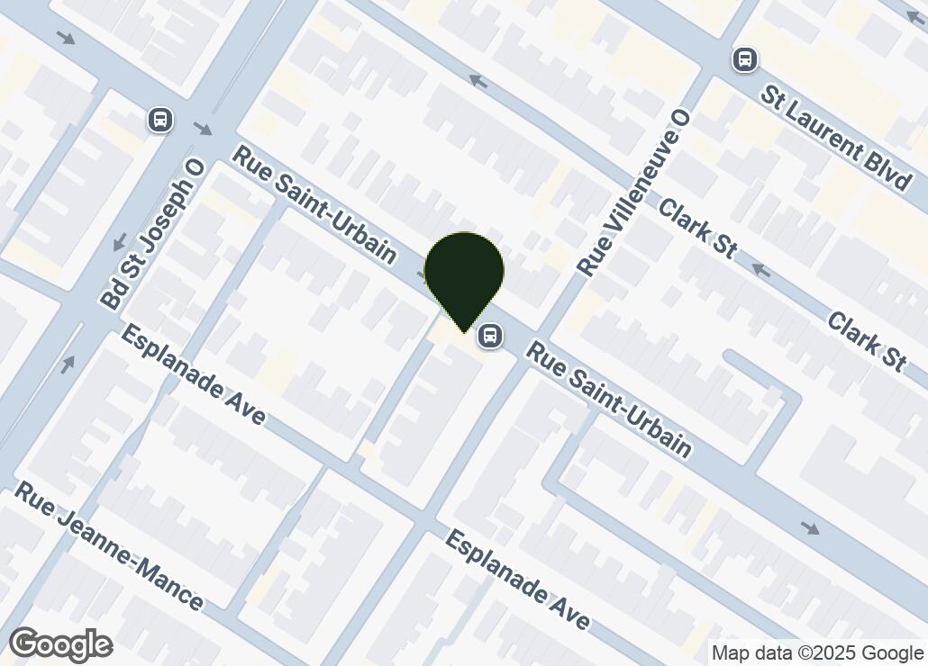 Map showing location at 45.520317, -73.5908623