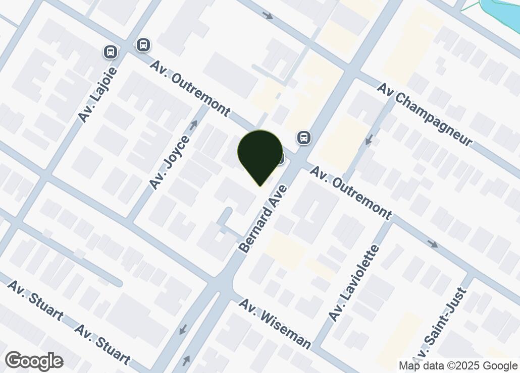 Map showing location at 45.519037, -73.609899