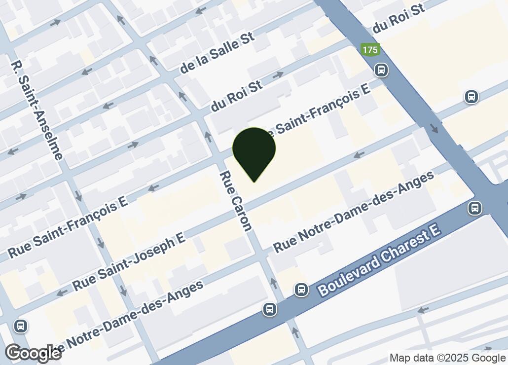 Map showing location at 46.8131631, -71.2283133