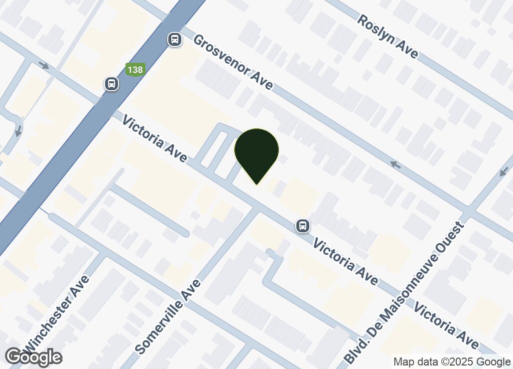 Map showing location at 45.4783933, -73.6018242