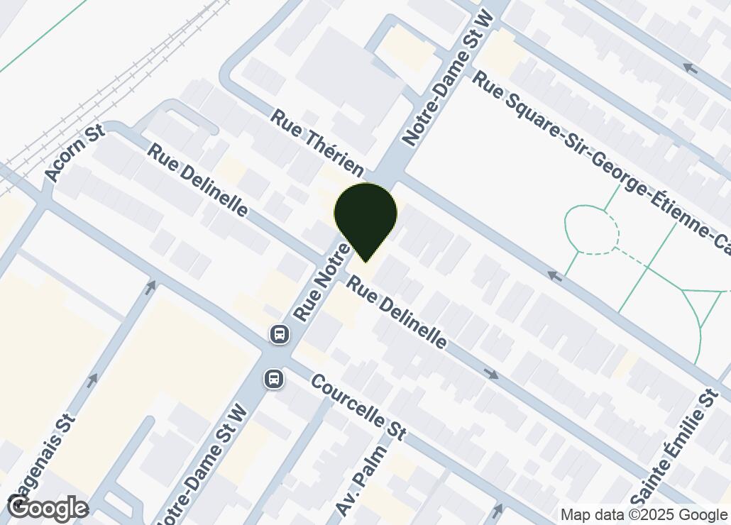 Map showing location at 45.4732361, -73.5880883