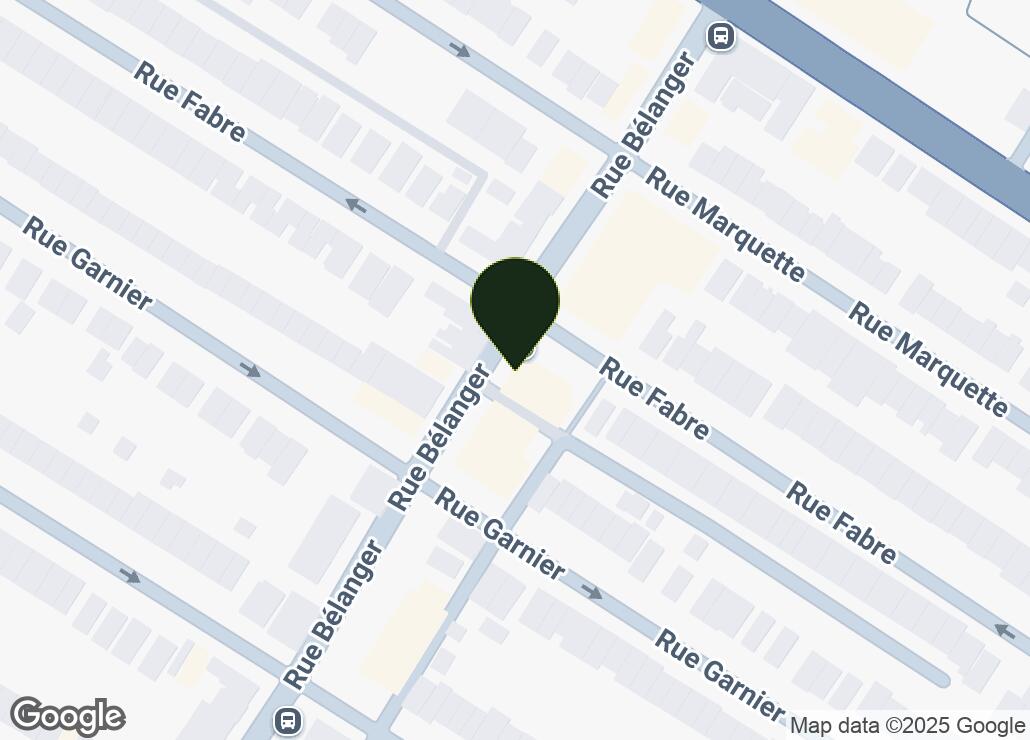 Map showing location at 45.5449444, -73.6046817