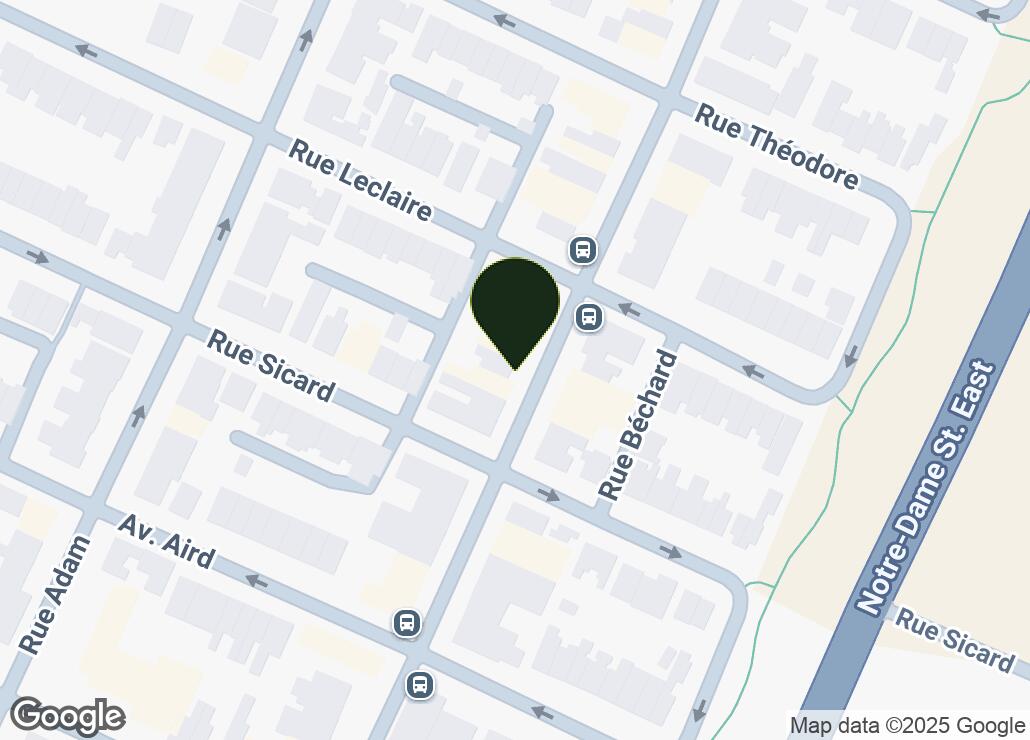 Map showing location at 45.5548732, -73.5315115