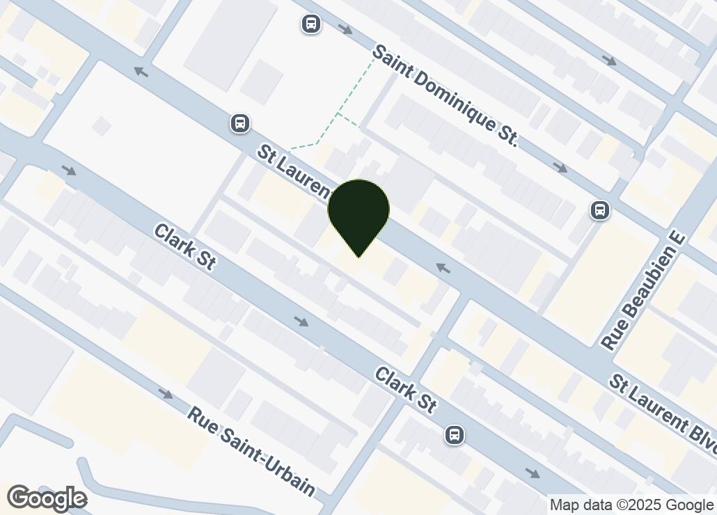 Map showing location at 45.5307921, -73.6102968