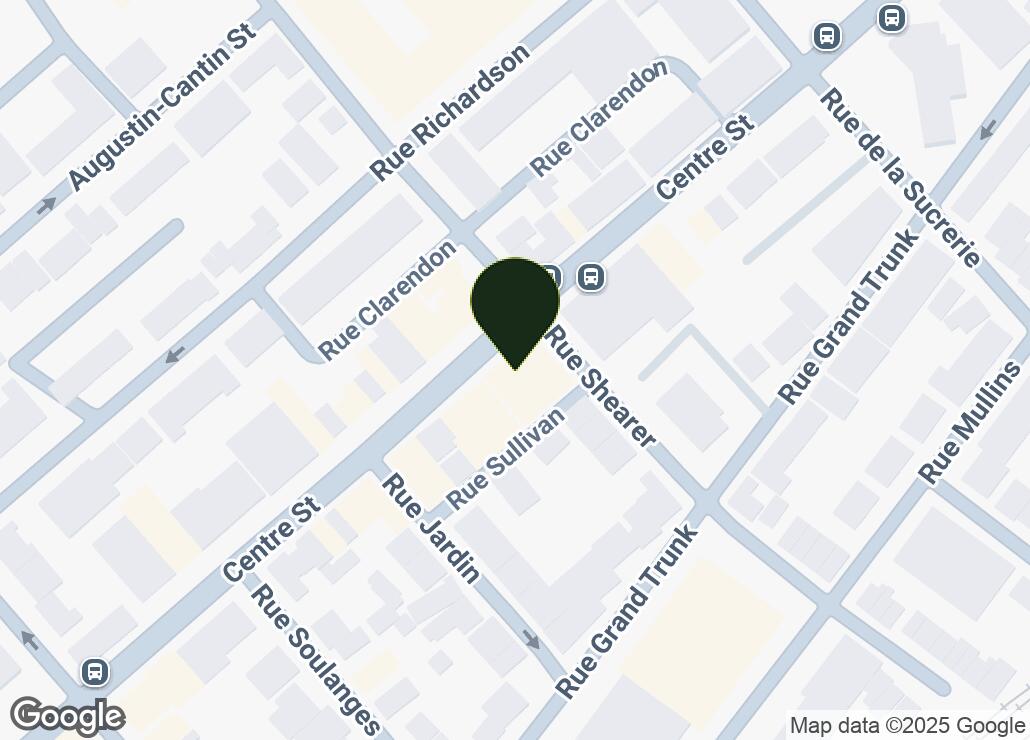 Map showing location at 45.4826743, -73.5621742