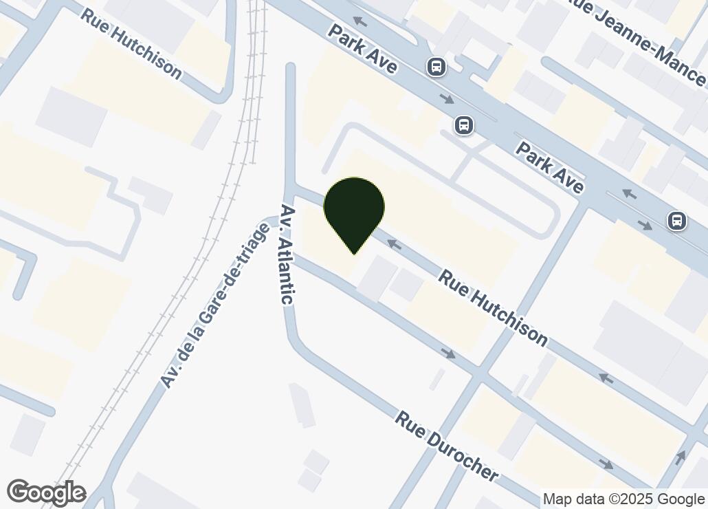 Map showing location at 45.5271776, -73.6161403