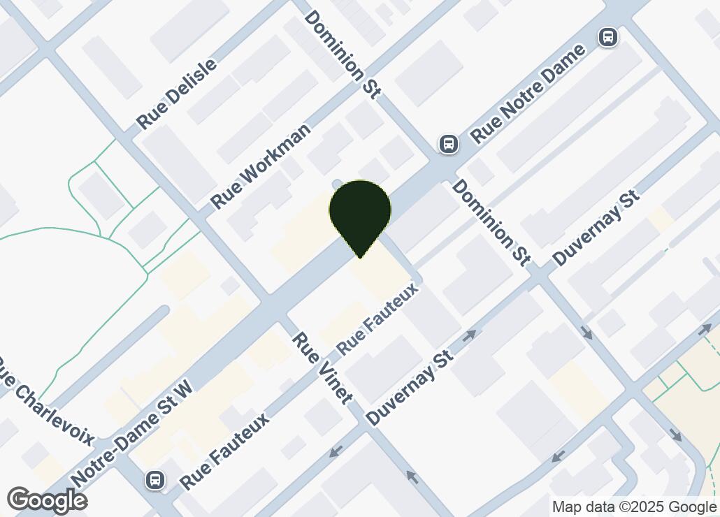 Map showing location at 45.4836773, -73.5737689