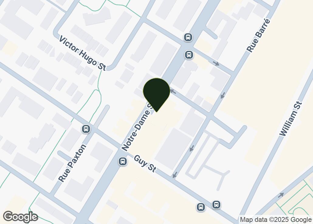 Map showing location at 45.4905682, -73.5666393