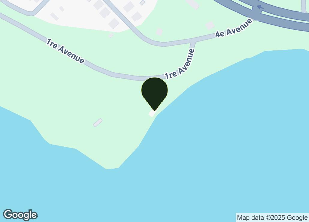 Map showing location at 46.6834798, -72.7228266